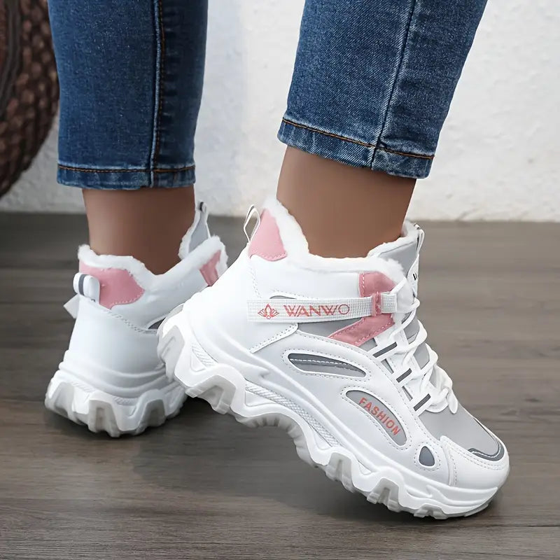 Warme Damen-Wintersneaker in großen Größen – Ansicht 12