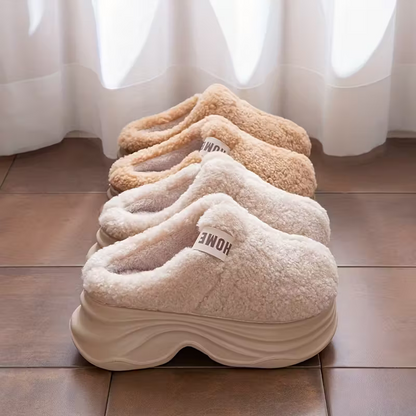Weiche Damen-Pantoffeln mit dicker Sohle – Ansicht 19