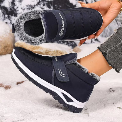 Warme Damen-Winterstiefel zum Hineinschlüpfen – Ansicht 9