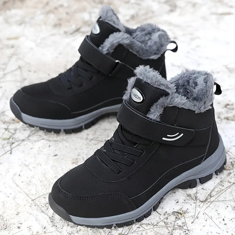 Gefütterte Damen-Schneestiefel für draußen – Ansicht 7