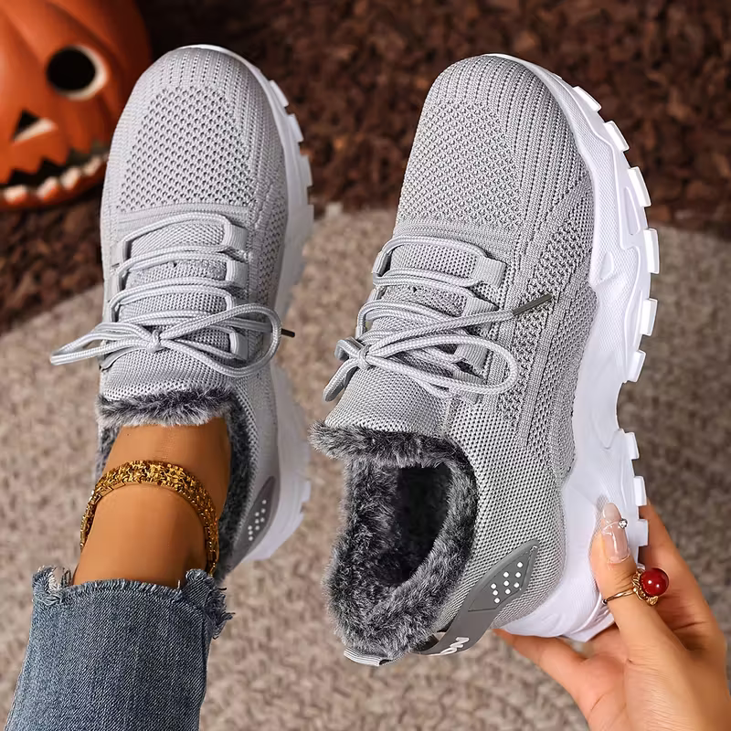 Damen-Wintersneaker mit Plüschfutter – Ansicht 4