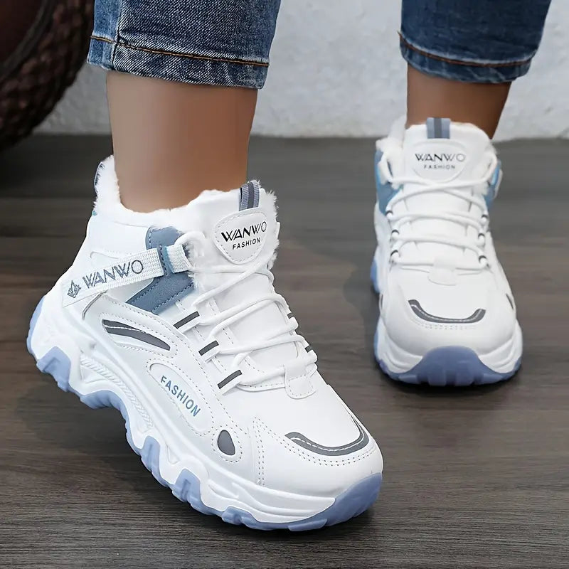 Warme Damen-Wintersneaker in großen Größen – Ansicht 8