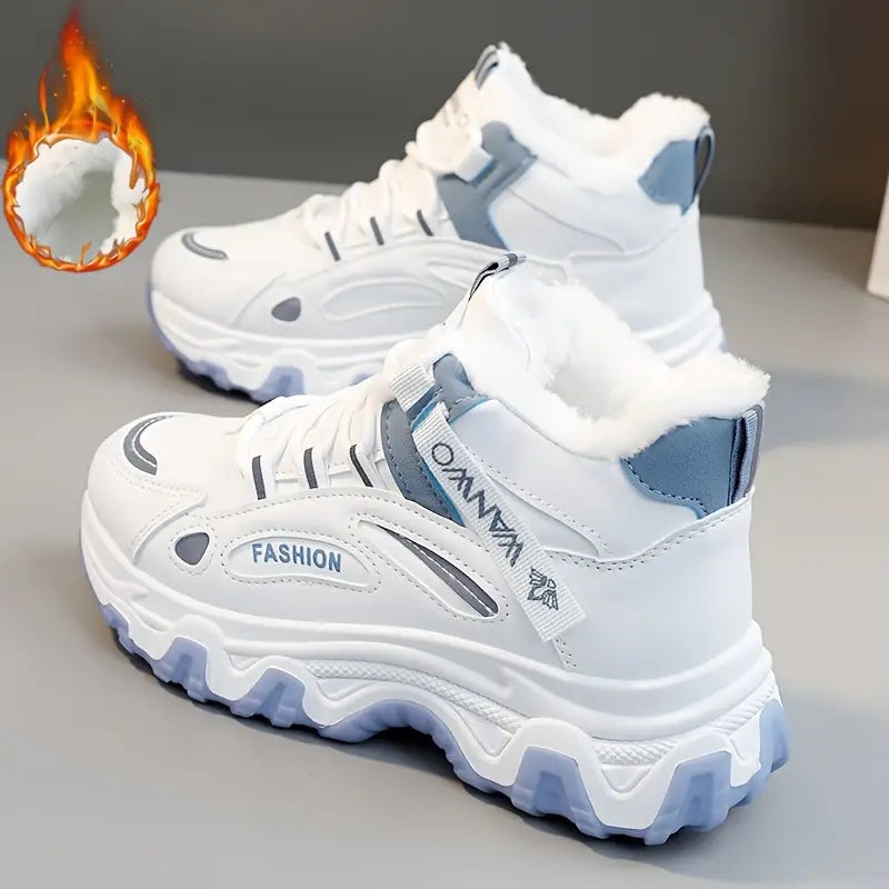 Warme Damen-Wintersneaker in großen Größen – Ansicht 2