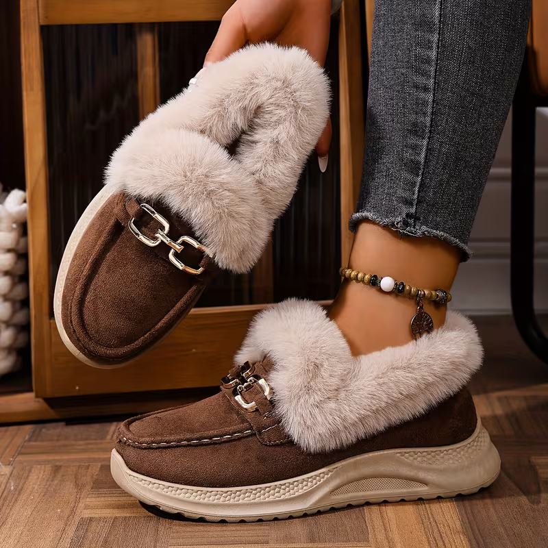 Damen-Winterloafer mit dicker Sohle – Ansicht 10