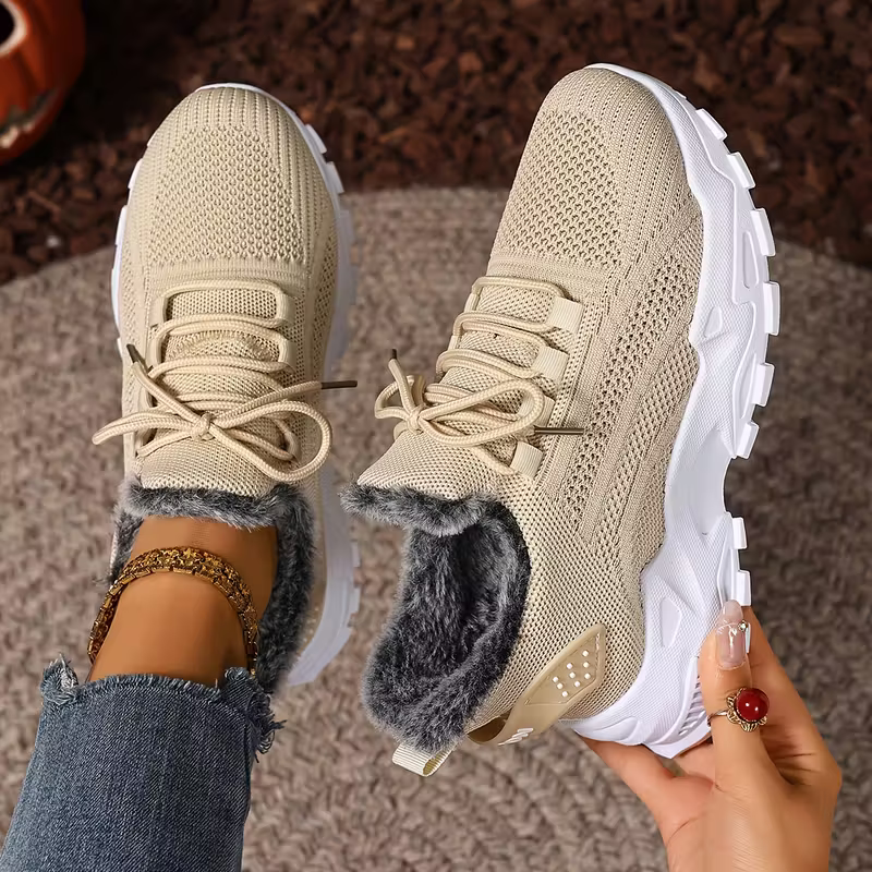 Damen-Wintersneaker mit Plüschfutter – Ansicht 5