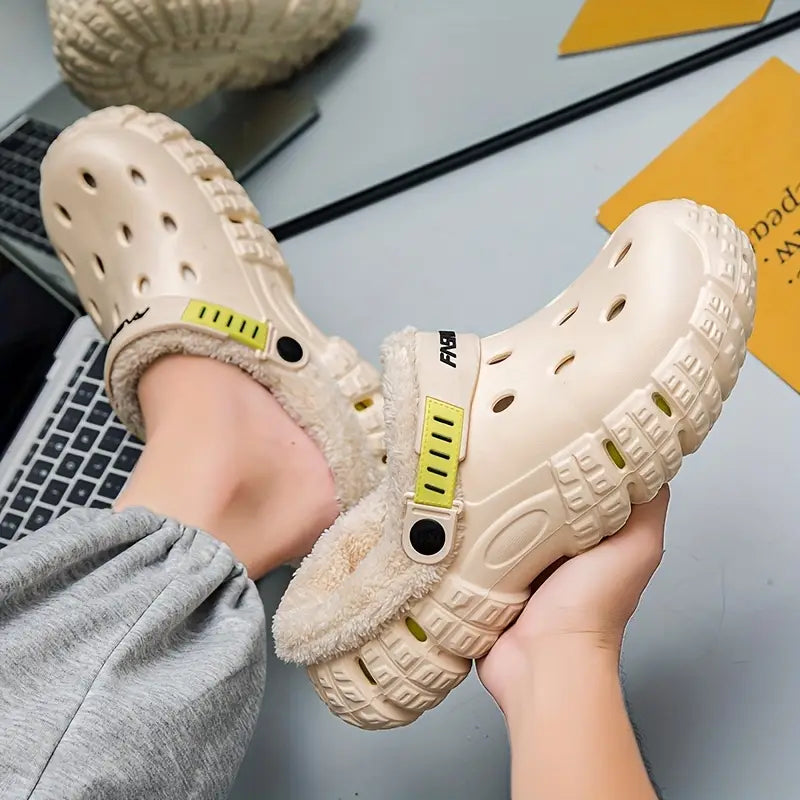 Unisex-Winterpantoffeln mit herausnehmbarem Fleecefutter – Ansicht 21