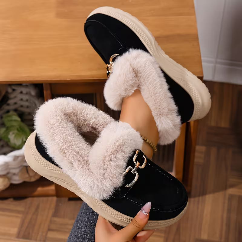Damen-Winterloafer mit dicker Sohle – Ansicht 8