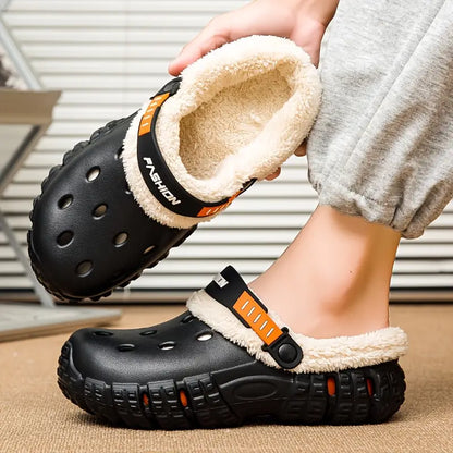 Unisex-Winterpantoffeln mit herausnehmbarem Fleecefutter – Ansicht 4