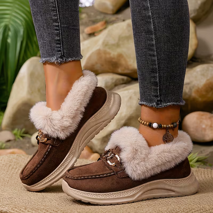 Damen-Winterloafer mit dicker Sohle – Ansicht 2