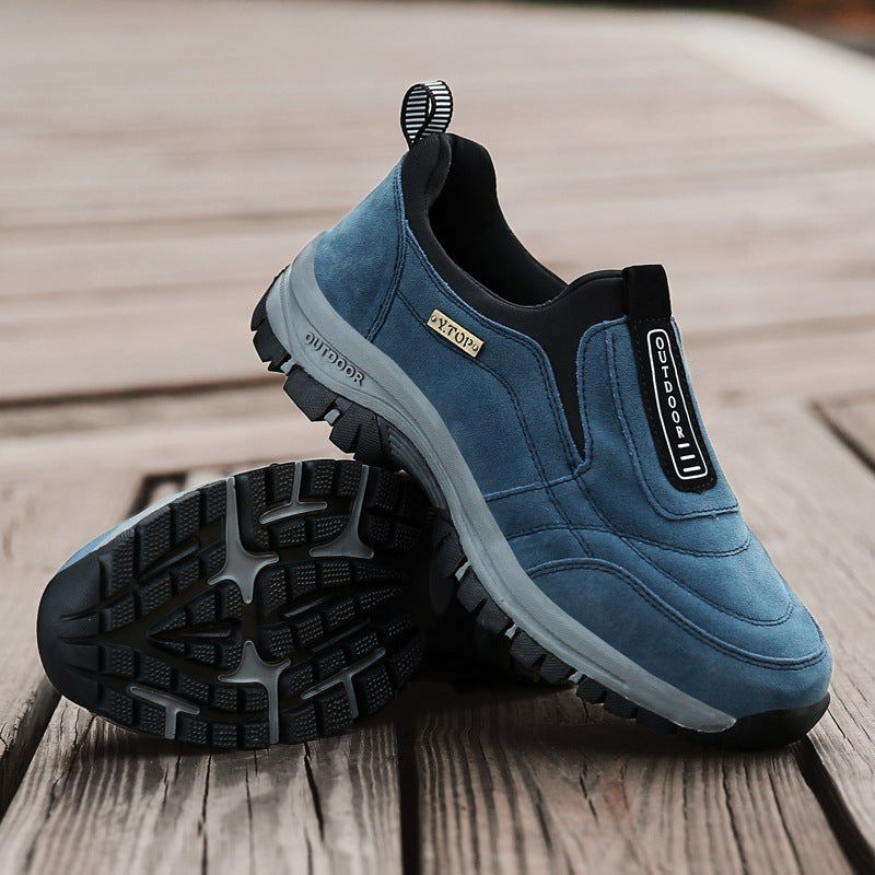 Wasserdichte Herren-Slipper mit Fleecefutter – Ansicht 29