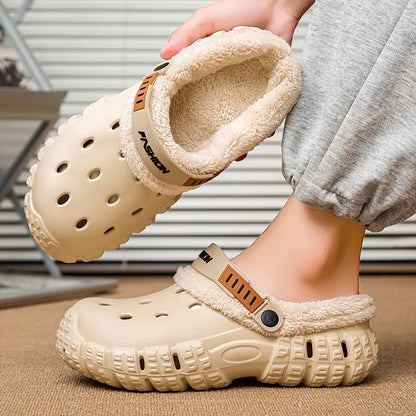 Unisex-Winterpantoffeln mit herausnehmbarem Fleecefutter – Ansicht 10