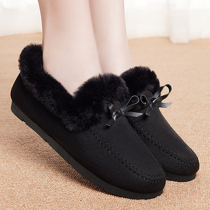Warme flache Damen-Slipper – Ansicht 10