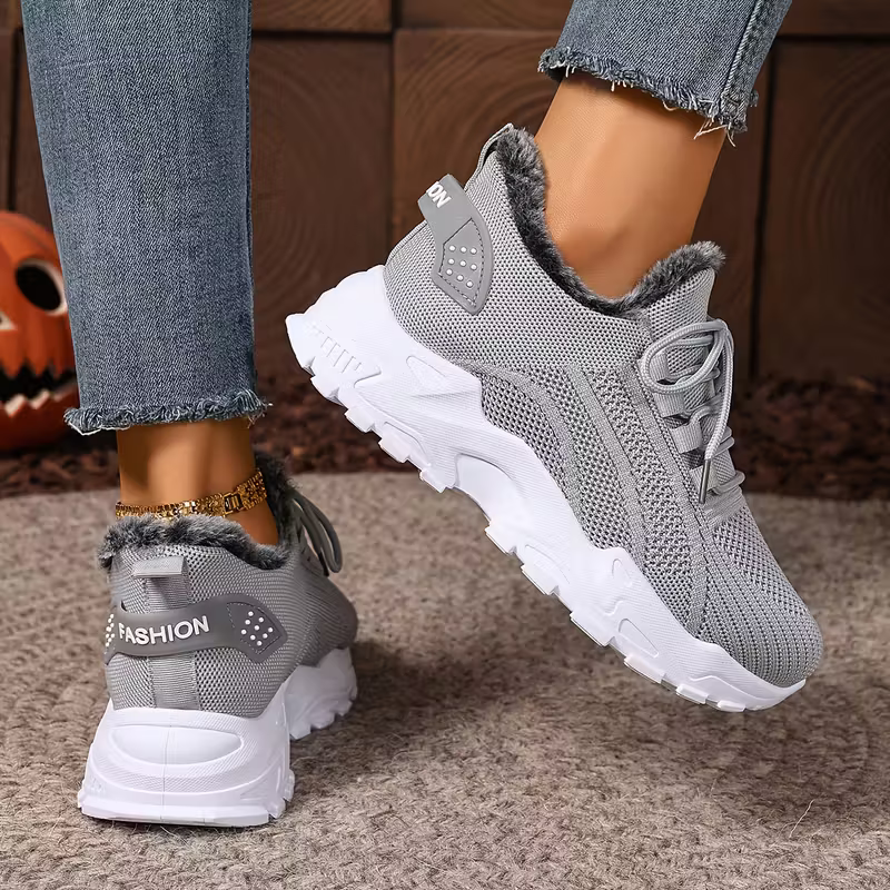 Damen-Wintersneaker mit Plüschfutter – Ansicht 13