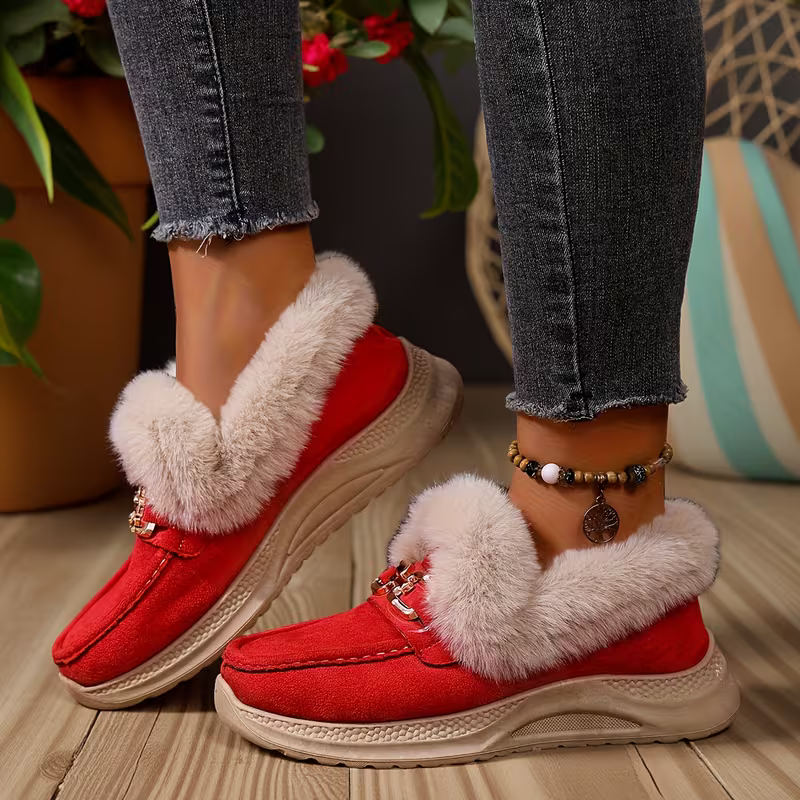 Damen-Winterloafer mit dicker Sohle – Ansicht 5