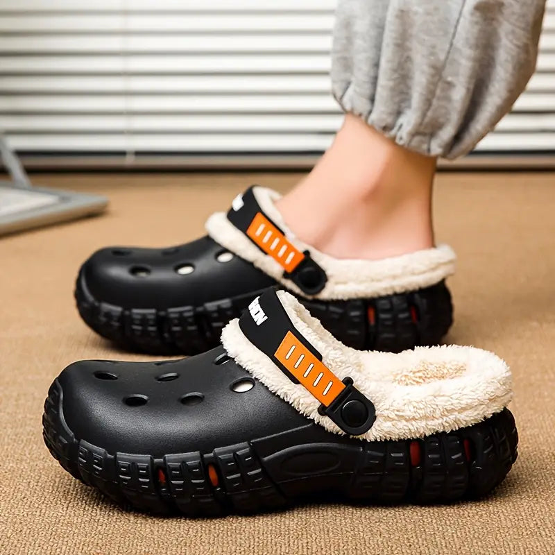 Unisex-Winterpantoffeln mit herausnehmbarem Fleecefutter – Ansicht 7