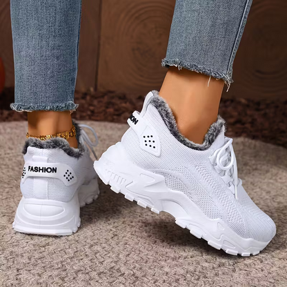 Damen-Wintersneaker mit Plüschfutter – Ansicht 9