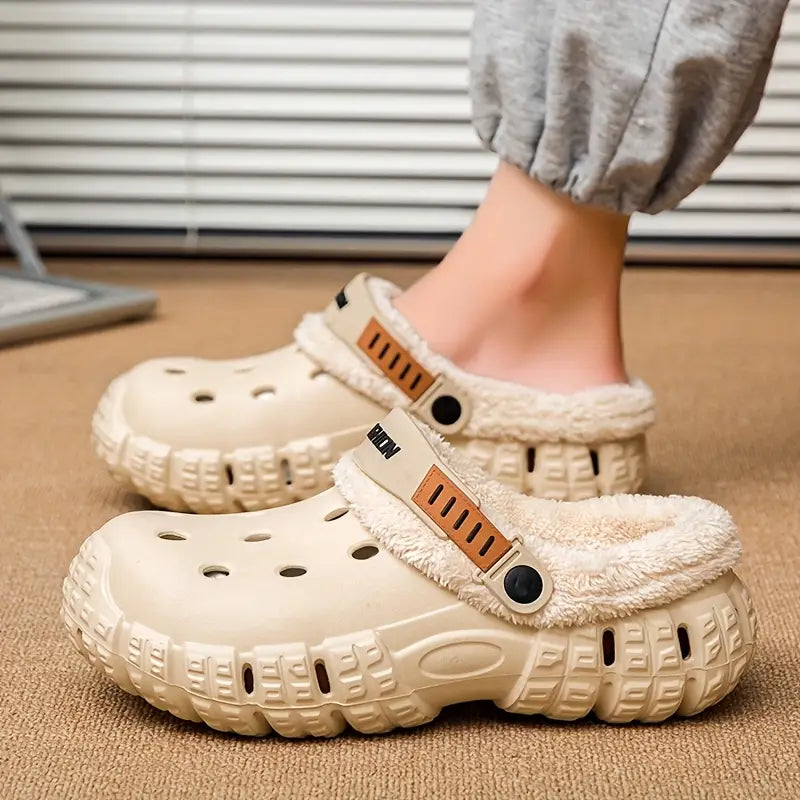 Unisex-Winterpantoffeln mit herausnehmbarem Fleecefutter – Ansicht 13