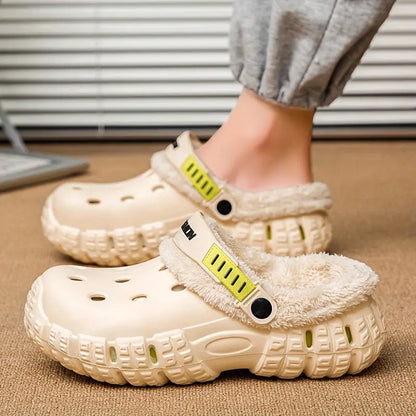 Unisex-Winterpantoffeln mit herausnehmbarem Fleecefutter – Ansicht 19