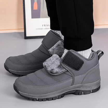Wasserdichte Unisex-Schneestiefel mit Fellfutter und Fußgewölbeunterstützung – Ansicht 5