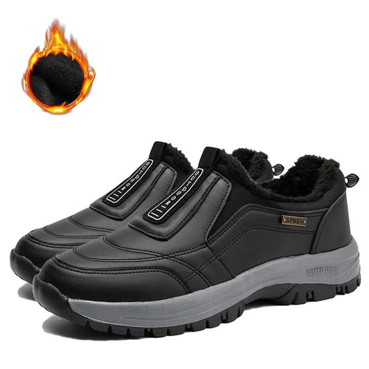 Wasserdichte Herren-Slipper mit Fleecefutter – Ansicht 1