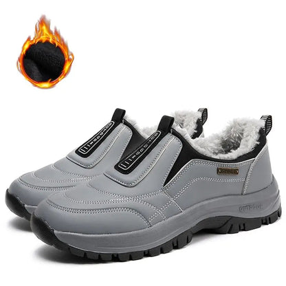 Wasserdichte Herren-Slipper mit Fleecefutter – Ansicht 4