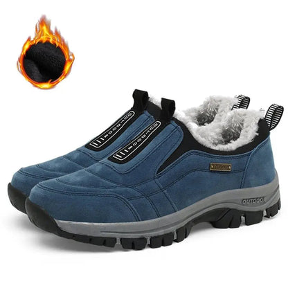 Wasserdichte Herren-Slipper mit Fleecefutter – Ansicht 2