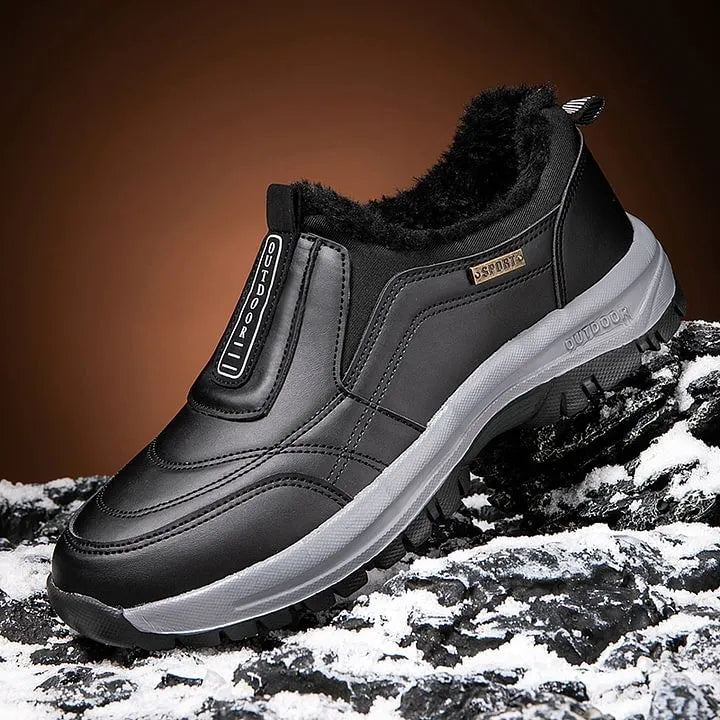 Wasserdichte Herren-Slipper mit Fleecefutter – Ansicht 12