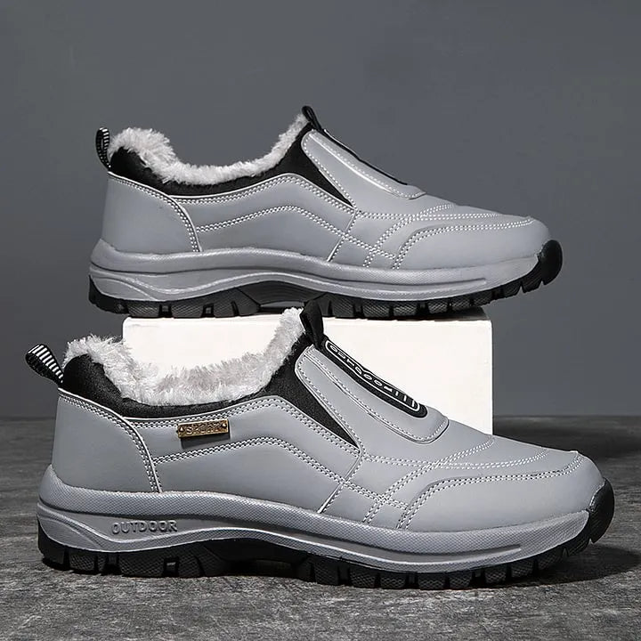 Wasserdichte Herren-Slipper mit Fleecefutter – Ansicht 18