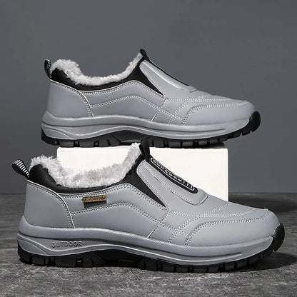 Wasserdichte Herren-Slipper mit Fleecefutter – Ansicht 18