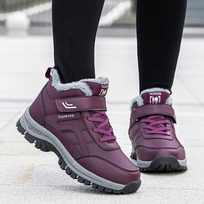 Warme Damen-Wintersneaker mit Plüschfutter – Ansicht 8