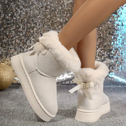 Gemütliche warme Damen-Schneestiefel – Ansicht 1