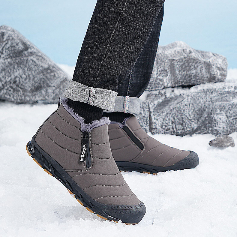 Warme wasserdichte Unisex-Winterschuhe für draußen – Ansicht 8
