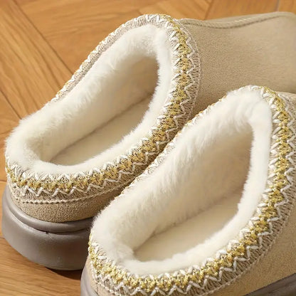 Gemütliche gefütterte Damen-Pantoffeln – Ansicht 2