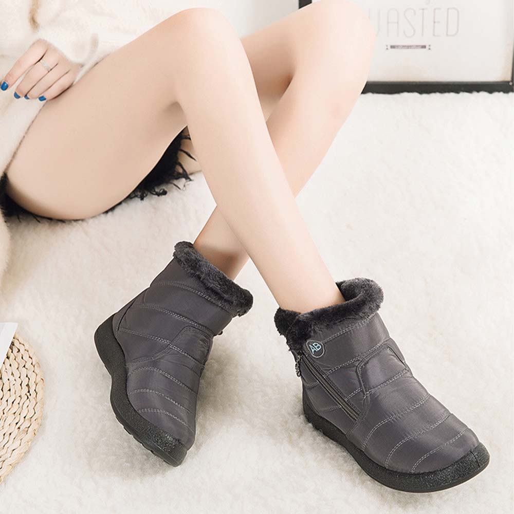 Warme wasserdichte Damen-Schneestiefel – Ansicht 10