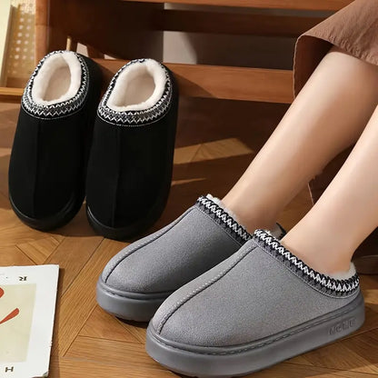 Gemütliche gefütterte Damen-Pantoffeln – Ansicht 11