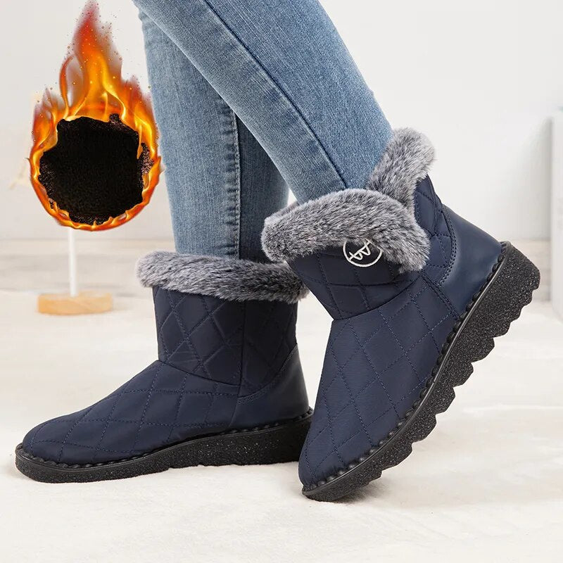 Damen-Winterschneestiefel – Ansicht 2