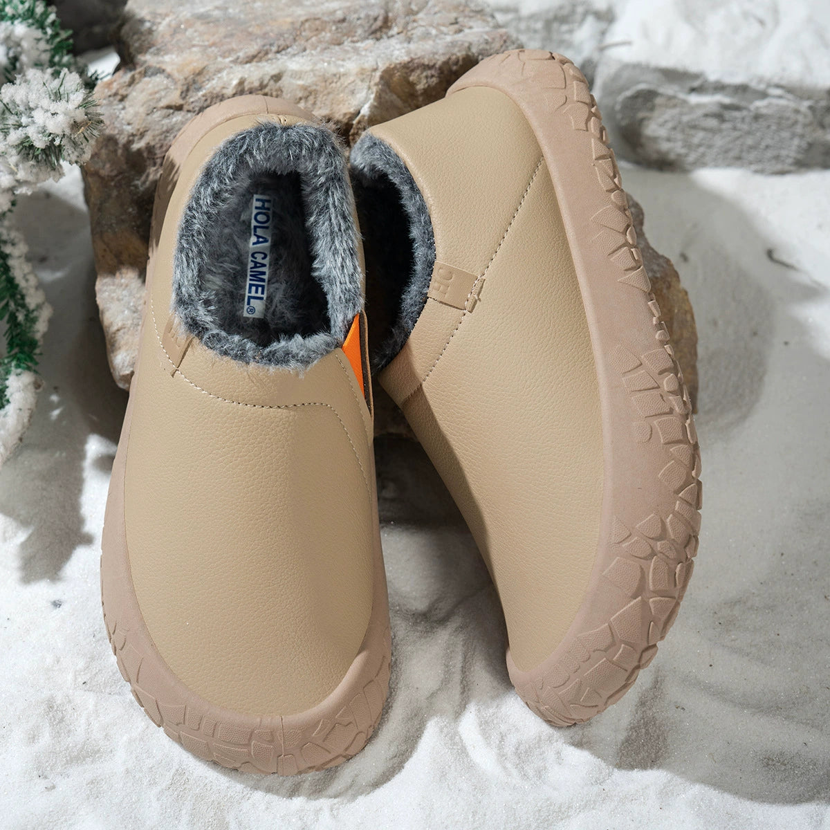 Warme wasserdichte Damen-Winterslipper – Ansicht 10