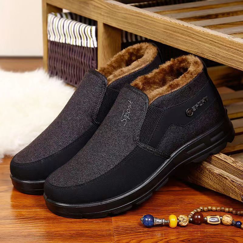 Herren-Winterschuhe mit Wollplüschfutter – Ansicht 2
