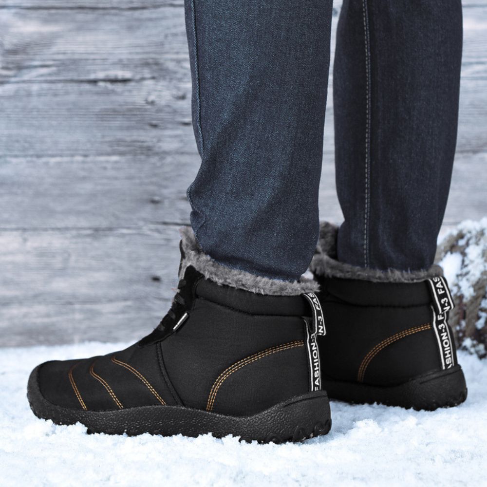 Warme bequeme Herren-Schneestiefel – Ansicht 3