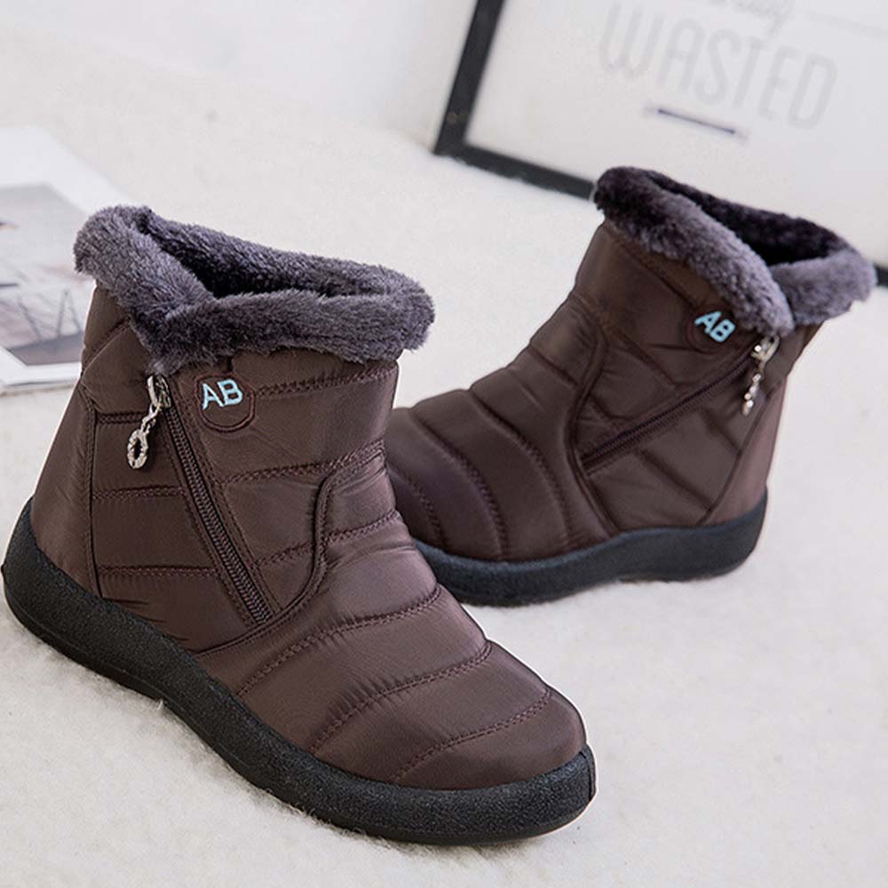 Warme wasserdichte Damen-Schneestiefel – Ansicht 16
