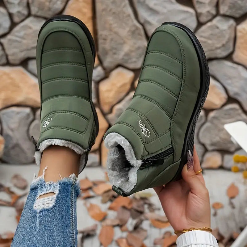 Warme bequeme Damen-Schneestiefel – Ansicht 10