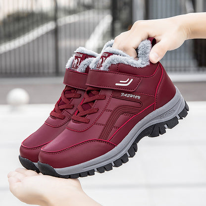 Warme Damen-Wintersneaker mit Plüschfutter – Ansicht 11