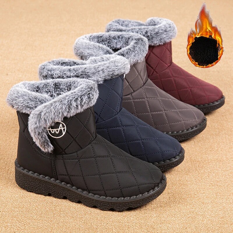 Damen-Winterschneestiefel – Ansicht 1