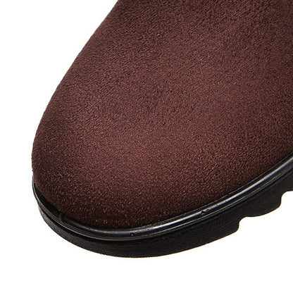 Warme Damen-Schneestiefeletten mit Plüschfutter – Ansicht 7