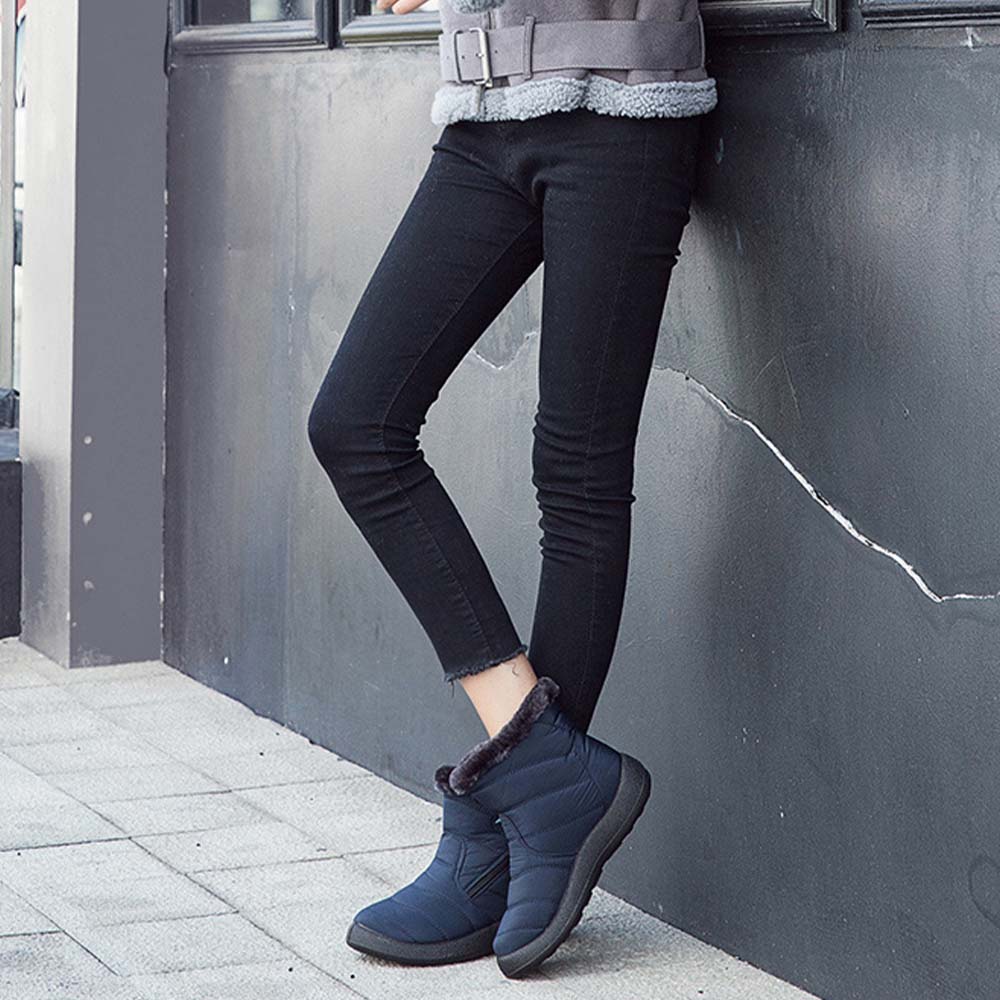 Warme wasserdichte Damen-Schneestiefel – Ansicht 3
