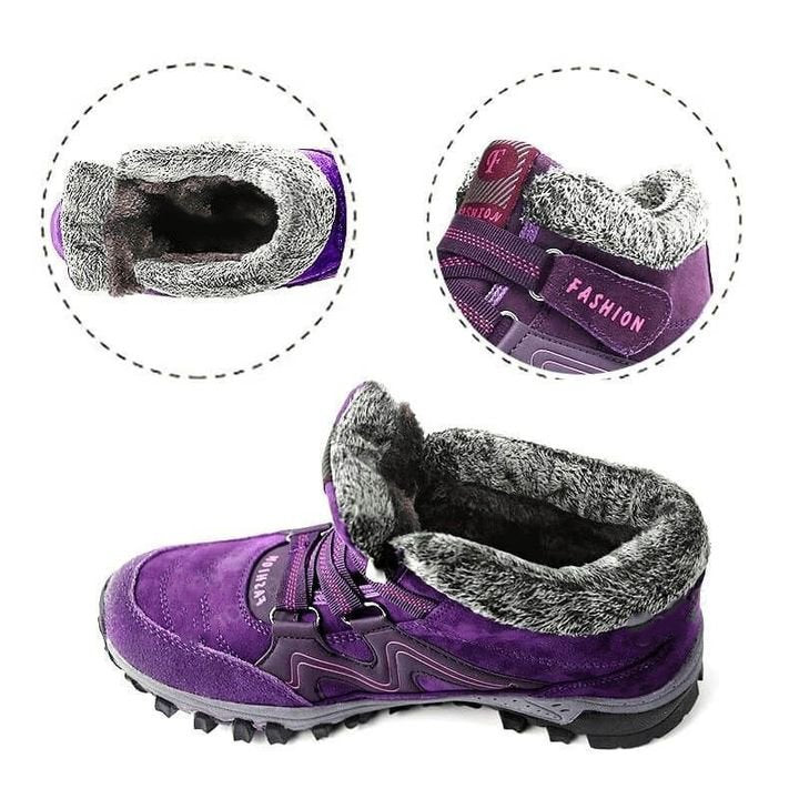 Warme Unisex-Winterstiefeletten mit Fleecefutter – Ansicht 12