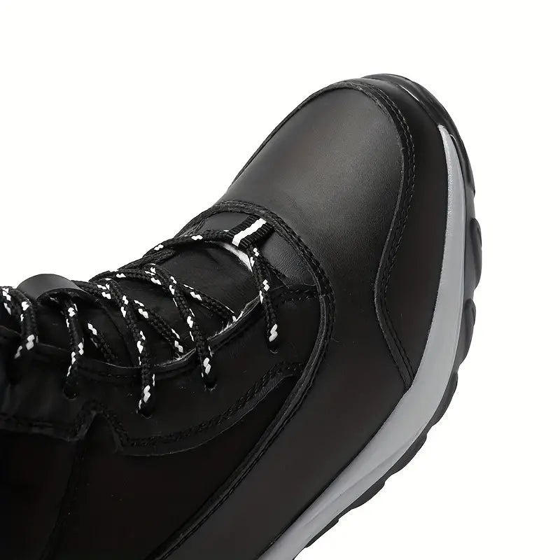 Warme wasserdichte halbhohe Damen-Schneestiefel – Ansicht 3