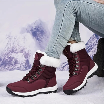 Warme Damen-Wander- und Schneestiefel – Ansicht 5
