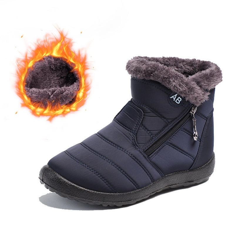 Warme gemütliche Damen-Schneestiefel – Ansicht 15