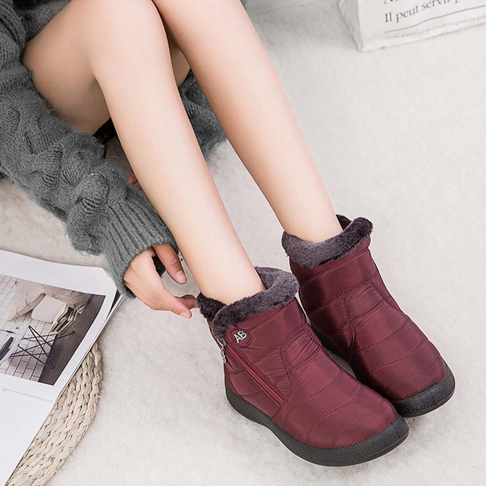 Warme wasserdichte Damen-Schneestiefel – Ansicht 2